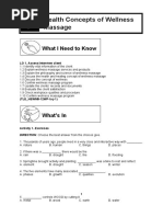 Lesson6 (Health Concept) Wellness Massage