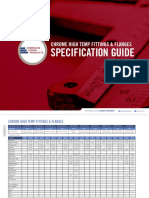 Specification Guide: Chrome High Temp Fittings & Flanges