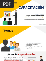 Sesión 4 Plan de Capacitación