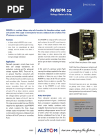 Mvapm 32: Voltage Balance Relay