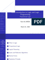 I2209 Propositional Logic