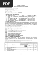 Financial Modeling