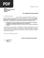 Carta Inspeccion Del Trabajo