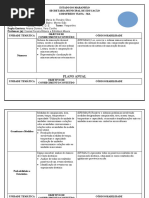 Plano 5 º Ano Matemática