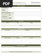 IC Project Risk Management Plan Template