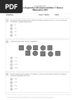 Prueba Diagnostica Oa Imprescindibles 7o Basico Matematica 2021 5110073