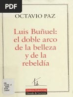 Octavio Paz Luis Buñuel El Doble Arco de La Belleza y de La Rebeldia