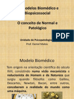 Aula 03 - Modelos Biomédico e Biopsicossocial - Normal e Patológico