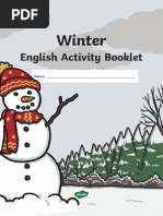 Winter English Activity Booklet