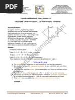 Chapitre Introduction A La Théorie Des Graphes: I. Vocabulaire