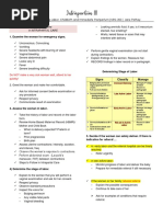 Intrapartum 111: 1. Examine The Woman For Emergency Signs