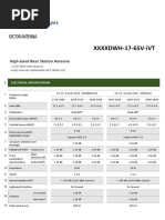 Specification Sheet XXXXDWH 17 65V IVT