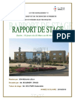 Rapport de Stage