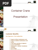 Container Crane Presentation