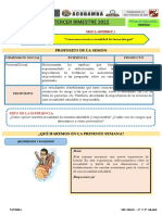 5° - 1. Actividad de Tutoria