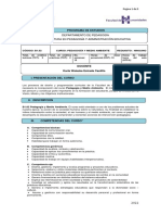 B1.02 Pedagogía y Medio Ambiente