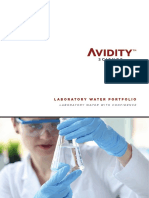 Avidity Science Laboratory Water Brochure - June 2021 - Rev B