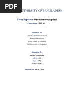 Performance Apprisal