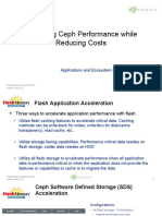 Improving Ceph Performance While Reducing Costs: Applications and Ecosystem Solutions Development Rick Stehno