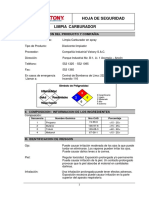 6 MSDS Limpia Carburador en Spray