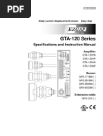 GTA-120 Series: Specifications and Instruction Manual