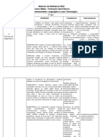 Matriz Referência 2022 Linguagens