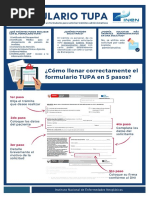 Llenado Del Formulario Tupa