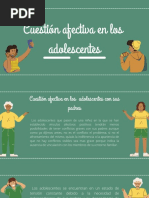 Cuestión Afectiva en Los Adolescentes