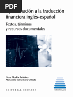 Aproximación A La Traducción Financiera Inglés-Español (Alcalder Peñalver-Santamaría Urbieta)