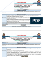 Planeación Mensual: Artes