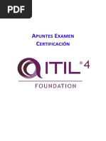 Apuntes ITIL 4