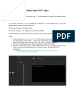 Repackage UWP Apps