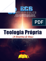 A Doutrina de Deus (Teologia Própria) - 1