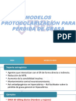 Clase 3. Modelo de Selección de PEDs para Pérdida de Grasa