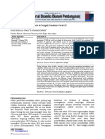 Sektor Pariwisata Indonesia Di Tengah Pandemi Covid 19: Article Infortion