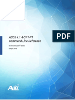 ACOS 4.1.4-GR1-P1 Command Line Reference: For A10 Thunder Series 9 April 2019