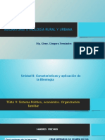 Tema 8, Sistema Polìtico, Comportamiento Económico. Organización Familiar