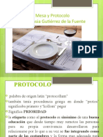 Servicio de Mesa y Protocolo 1er Expo