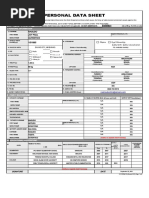 Personal Data Sheet: Ragudo Joy Paul Autentico 1/5/1995