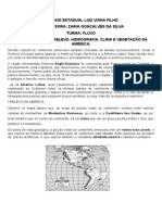 2022 - Clima, Relevo Vegetação Continente Americano (Fluxo Matutino)