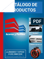 Catalogo de Productos Acerosyperfiles