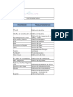 Matriz Proveedores Castlw