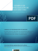 Ejemplo de Programación de Arduino Uno