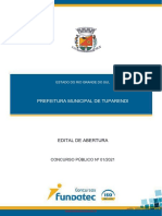 Edital de Concurso Público em Tuparendi