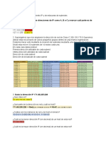 Problemas de Direccionamiento IP y de Máscaras de Subredes - Documentos de Google