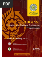 ABEn 156 - Irrigation and Drainage Engineering - Laboratory Manual Volume 1 - Arthur Tambong 9-28-2020