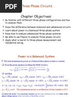 Three Phase Circuits: Chapter Objectives