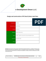 689 Attachment-01 SP-2380 Design & Const of PE Lined Carbon Steel Lines