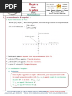 1/ Repère Orthonormé Du Plan:: Oi Oj Oietoj Oi Oj Oi Oj