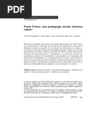 U6 - 33 - RODRIGUEZ (2007) - Paulo - Freire - Una - Pedagogia - Desde - America - Latina